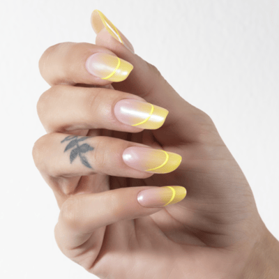 ongles babyboomer estivales